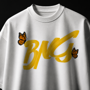 "BNGRBL" Aurelia Butterfly Oversized T-Shirt