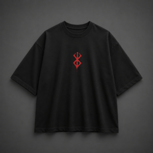 "BNGRBL" Berserk 'Guts' Rage Graphic Oversized Streetwear Tee