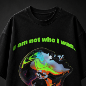 Not Who I Was Oversized Tee